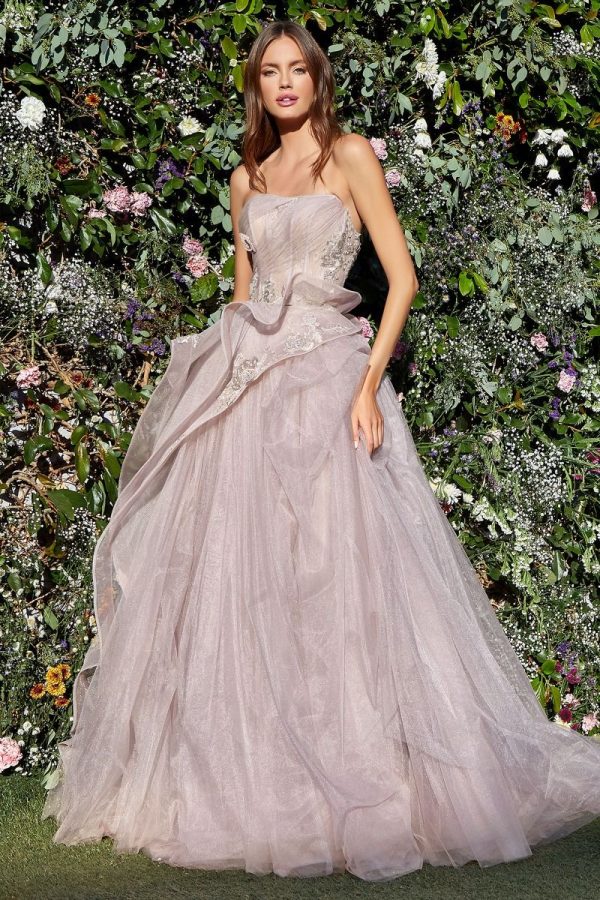 Strapless Layered Tulle: Boned Bodice & Airy Layers