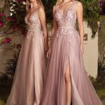 Tulle A‑Line Dress – Lightweight Lace & Sparkle at Budget Price