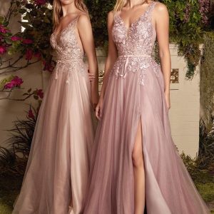 Tulle A‑Line Dress – Lightweight Lace & Sparkle at Budget Price