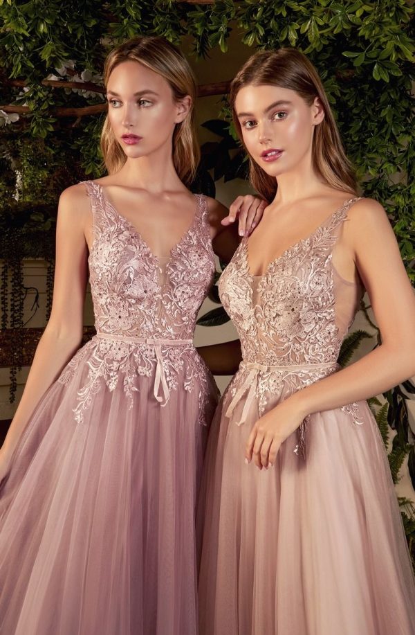 Tulle A‑Line Dress – Lightweight Lace & Sparkle at Budget Price - Image 3