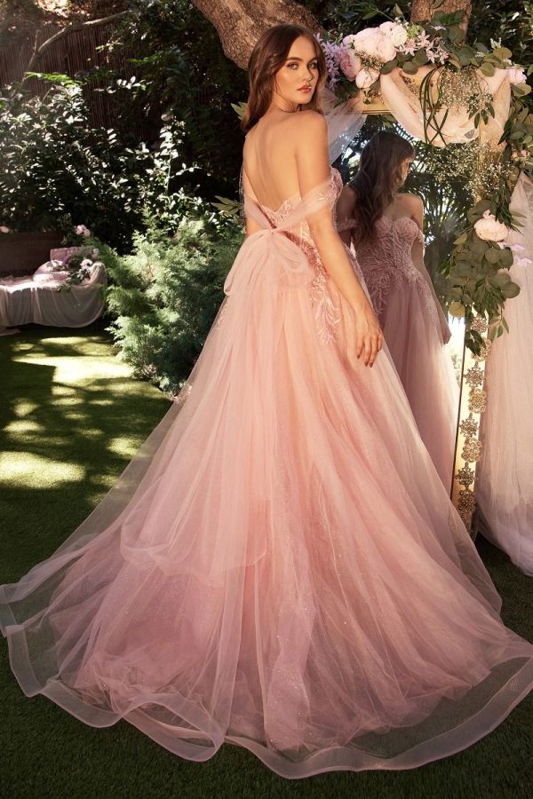Layered Tulle Gown – Versatile Strapless A‑Line Dream Dress - Image 2