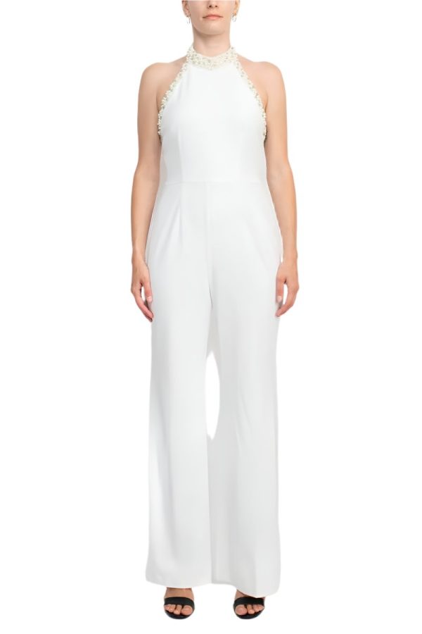 Adrianna Papell Jumpsuit – Halter Sequin Elegance Work & Night - Image 10