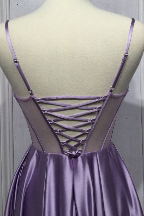 Satin Corset A-Line Gown – Structure, Flow & Custom Fit - Image 3