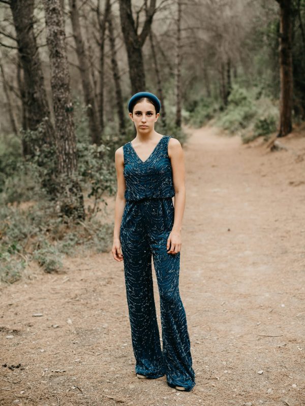 ALBA JUMPSUIT TEAL - Image 10