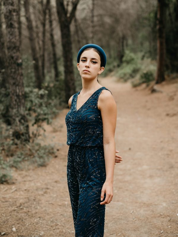 ALBA JUMPSUIT TEAL - Image 4