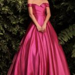 Metallic Organza Ball Gown: Sparkling Layered Silhouette