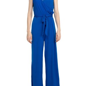 Nina Leonard Jumpsuit – V‑Neck, Wide‑Leg and Self‑Tie Comfort