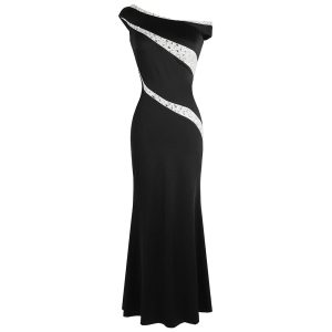 Cap Sleeve Beading: Floor‑Length Mermaid Dress Sparkle