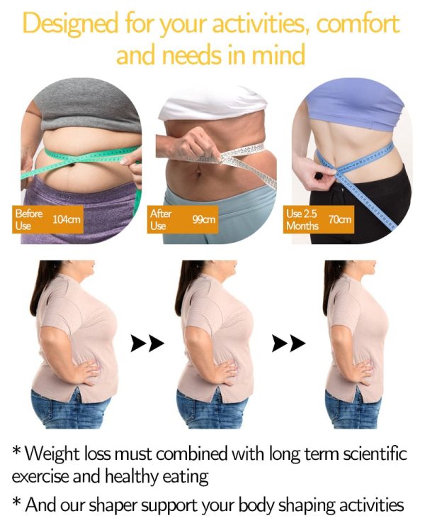 Women Waist Trainer Neoprene Body Shaper Belt Slimming Sheath Belly Reducing Shaper Tummy Sweat Shapewear Workout Shaper Corset - Image 3
