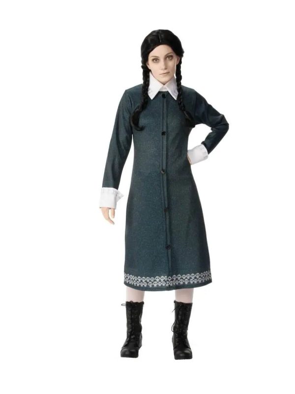 Wednesday Adult Costume Medium – All-Day Comfort & Flattering Fit