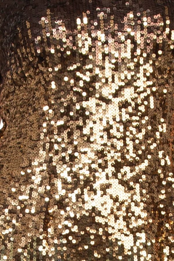 Ombre Boat Neck Sequin Dress by Adrianna Papell - Image 5
