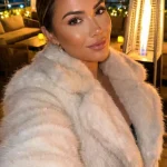 The Lumen Cropped Faux Fox Fur Jacket